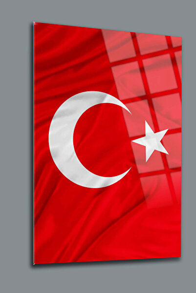 SRD Concept Türk Bayrağı 14 Cam Tablo-Türk Bayrağı Tablosu