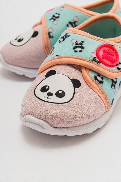 mnpc Anatomische Unisex-Kinderhausschuhe Panda