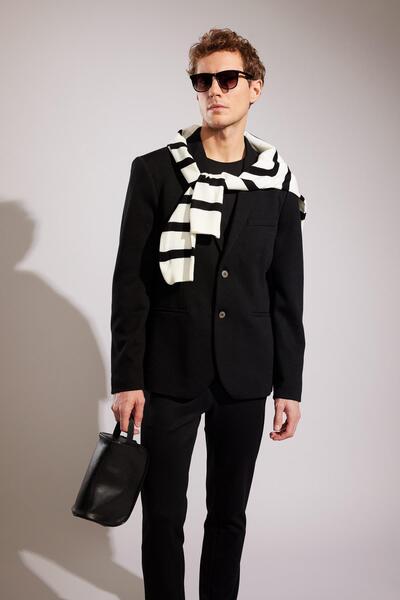 DeFacto Slim Fit Lined Blazer Jacket W9254az23sp