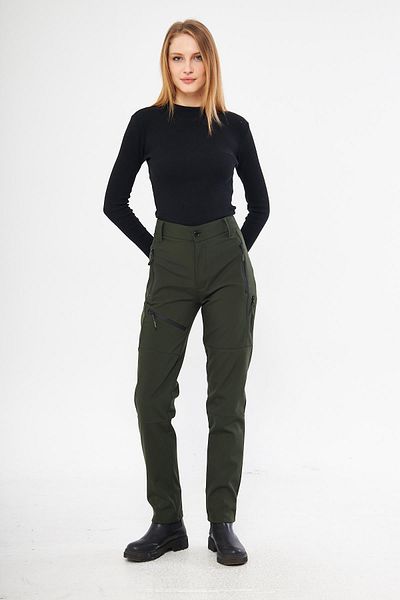 GHASSY CO. Γυναικείο Fleece Tactical Outdoor Αδιάβροχο Softshell Παντελόνι