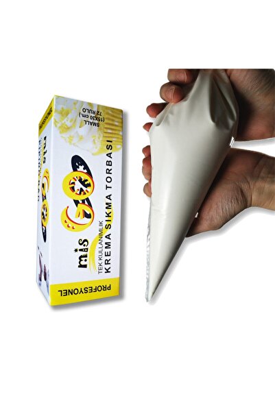 Dekamis Misgo Krema Sıkma Torbası 3'lü Set (small, Medium, Large) Şanti Torbası Seti