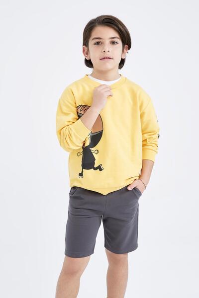 DeFacto Boys Basic Straight Bermuda Shorts Z5289A623Sm