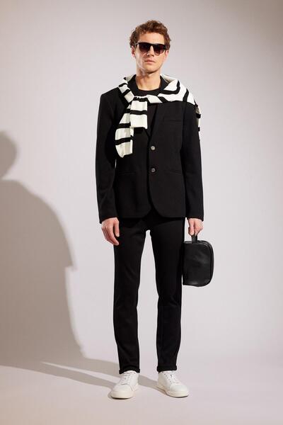 DeFacto Slim Fit Lined Blazer Jacket W9254az23sp