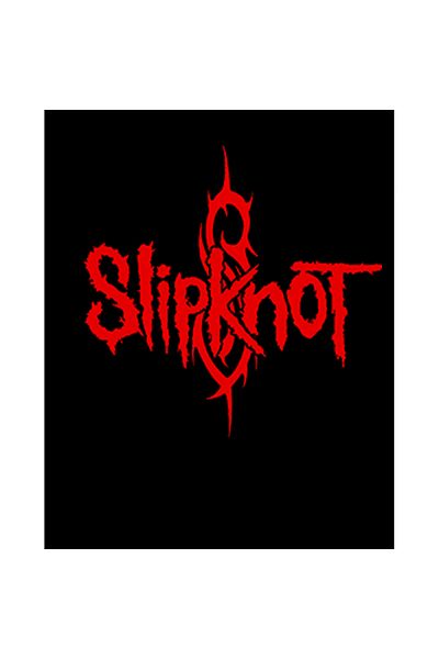 Z zepplin Slipknot Logo Red Big Back Patch Patch