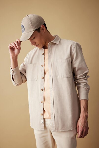 DeFacto Regular Fit Uzun Kollu %100 Pamuk Gömlek W7830az23sp