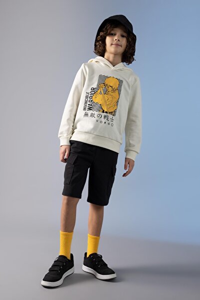 DeFacto Boys' Cargo Pocket Shorts Z5539a623sm