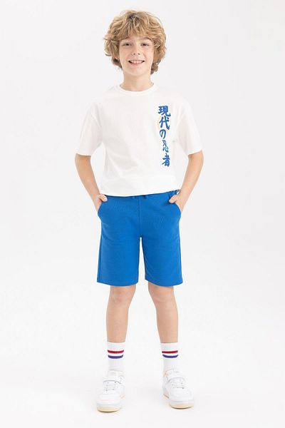 DeFacto Boy's Basic Bermuda Shorts Z5289a623sm