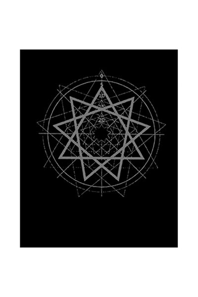 Z zepplin Slipknot Pentagram Symboll Patch mare pe spate