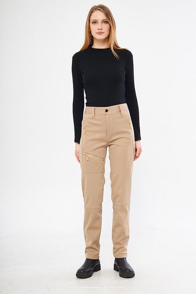 GHASSY CO. Pantaloni softshell tactici, impermeabili, pentru exterior, cu fleece în interior