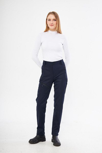 GHASSY CO. Pantaloni softshell tactici, impermeabili, pentru exterior, cu fleece în interior
