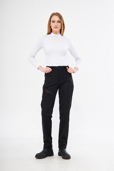 GHASSY CO. Pantaloni softshell tactici, impermeabili, pentru exterior, cu fleece în interior