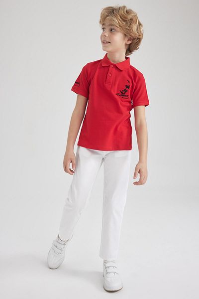 DeFacto Boy's Gabardine Basic Straight Pants X4224A623Sp