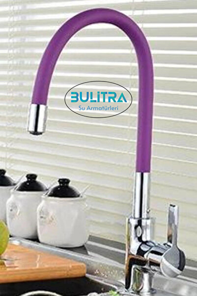 Purple Movable Head Spiral Faucet Head Faucet Head Rotatable Pipe Kubar