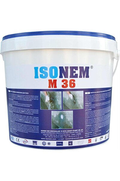 Isonem M 36 Şok Su Durdurma Tozu 18 Kg