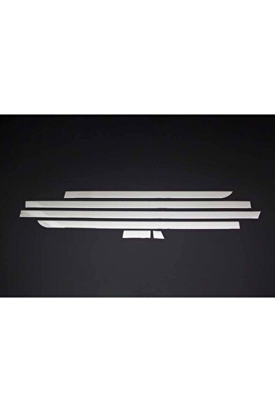 Omsa Mercedes Vito W447 Krom Yan Kapı Çıtası 6 Parça Tek Sürgülü Kısa Şase 20...