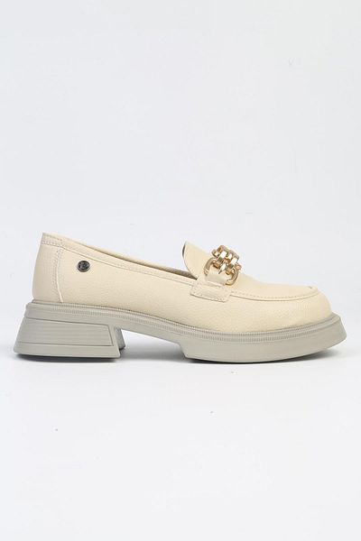 Pierre Cardin ®| PC-52651 - 3441 Cream - Women's Loafer Casual Shoes