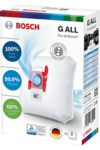 Bosch Bbz41Fgall Elektrikli Süpürgeler için G TipToz Torbası