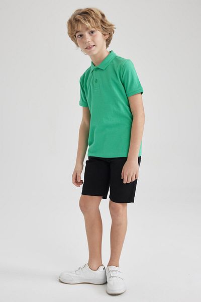 DeFacto Chlapecké polo tričko Pique s krátkým rukávem K1689a623sm