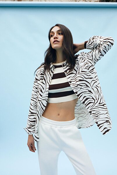 DeFacto Cămașă cu mânecă lungă din gabardine, 100% bumbac, Y7519az23sp