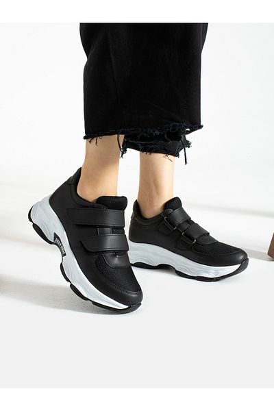Alemdar Shoes Pantofi de damă RIO negri cu velcro