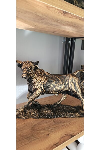 MASALFABRİKASI DEKORATIİF BOĞA HEYKELİ