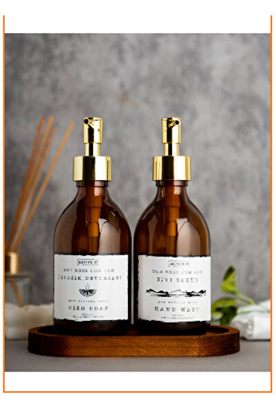 Trend Home Life زجاجة تريند هوم لايف العنبر الزجاجية لغسالة الأطباق بسعة 500 ...