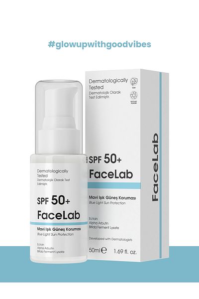 FaceLab Alpha Arbutin SPF 50+ Blue Sun Protection - Blue Light Sun Protection 50ml