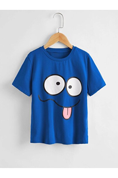 BYMEER παιδικό μπλουζάκι με στάμπα ματιών saks unisex