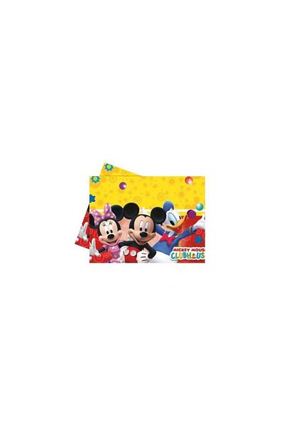 Deniz Party Store مفرش طاولة بلاستيك للاستعمال مرة واحدة ميكي ماوس 120*180 سم