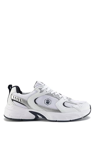 lumberjack POL 4FX WHITE/DARK BLUE SPORTS SHOES