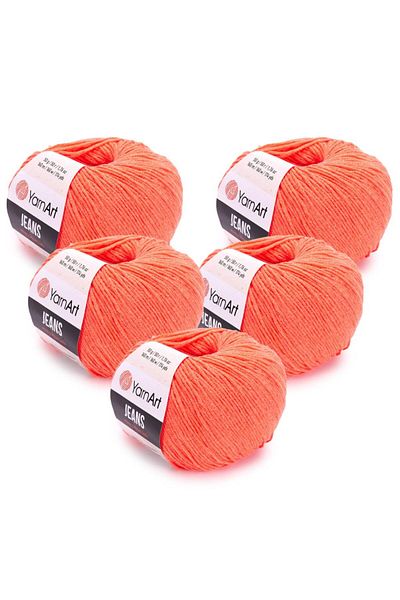 Yarnart Τζιν 5 τεμαχίων Pomegranate Flower 61 Πλεκτό νήμα χειρός