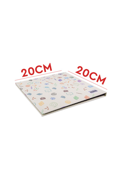 POLABOOK School Tree Figured with White Pen Cream Design Yourself Memory Book and Photo Album