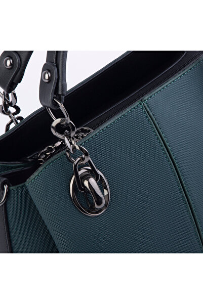 Nas Bag Kalıplı El ve Çapraz Kadın Çanta (En:27xBoy:20)