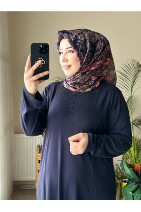 TDYtrendy Giyim Anne Buyuk Beden Ta l Penye Elbise Fiyat Yorumlar Trendyol