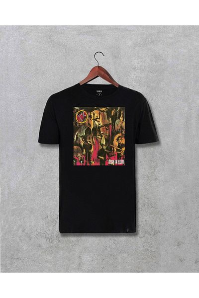 Pisa Art Μπλουζάκι Unisex με τυπωμένο σχέδιο άλμπουμ Slayer Reign In Blood
