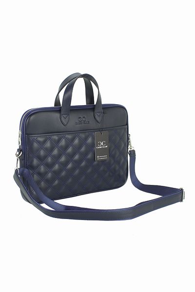 Case Club Съвместим чанта за лаптоп Macbook Air Pro 13.3" и 14" в тъмносин цвят