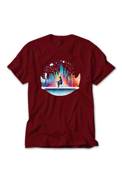 Z zepplin Middleware Red T-Shirt