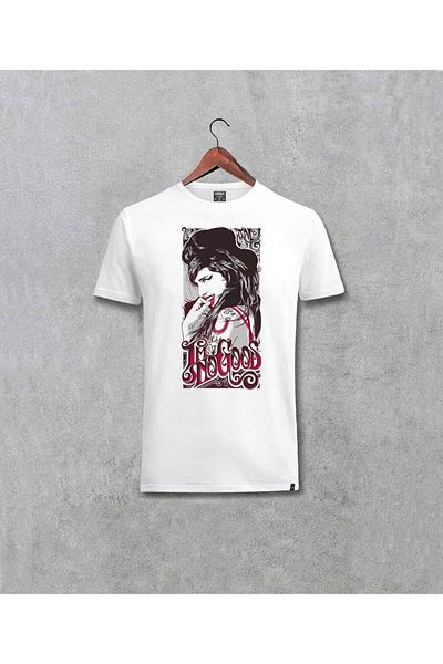 Pisa Art Унисекс тениска с щампа „Im No Good Design“ от Ейми Уайнхаус
