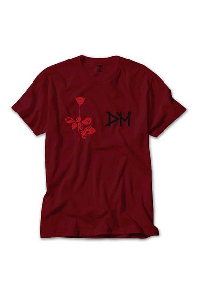 Z zepplin Κόκκινο μπλουζάκι Depeche Mode Rose