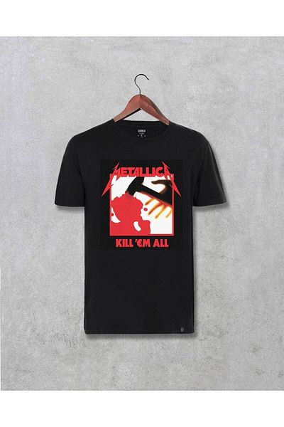 Pisa Art Μπλουζάκι Unisex με τυπωμένο άλμπουμ Metallica Kill Em All