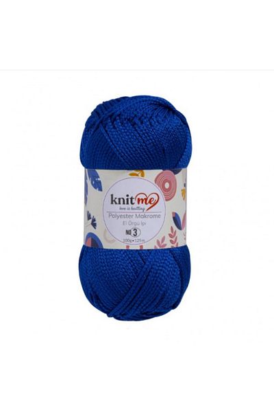 knitme Πολυεστέρας Μακραμέ 3 mm 100 Gr Πλεκτό Χειροποίητο Σχοινί 829