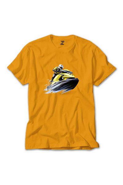Z zepplin Κίτρινο T-shirt Jetski Tour