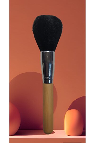 MONİCATİME FOUNDATION BRUSH BATTAL SIZE (WOODEN HANDLE)