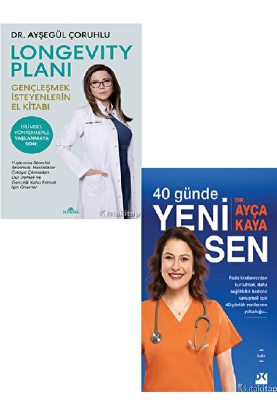 Kronik Kitap Longevity Planı - 40 Günde Yeni Sen - Dr. Ayça Kaya - Ayşegül Ço...