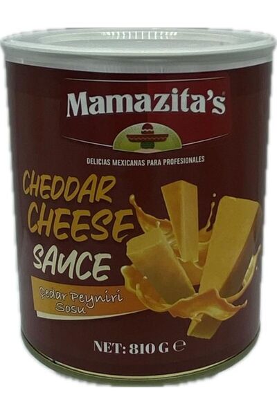 Mamazita'S Cheddar Cheese Sause Çedar Peyniri Sosu 810 Gr.