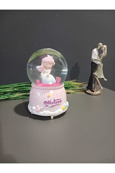 dexpo Müzikli , Işıklı ve Püskürtmeli Büyük Boy  Kar Küresi