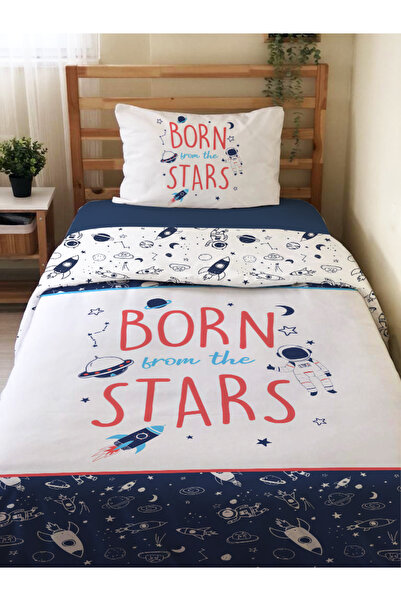 Evmila طقم غطاء لحاف فردي مزدوج الجوانب بدون ملاءات مقاس 160 × 220 سم