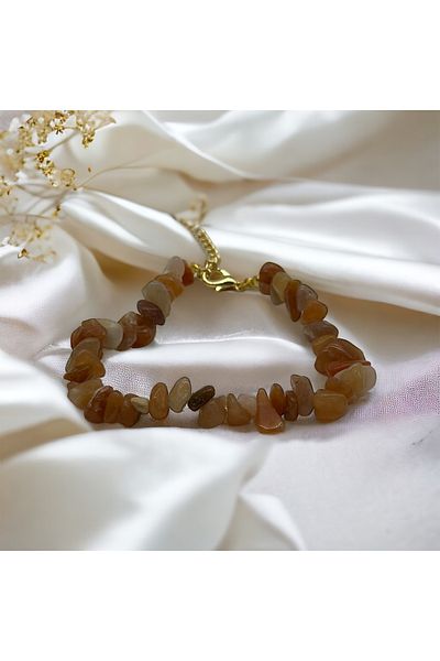 Hobimos Natural Stone Bracelet Agate Stone