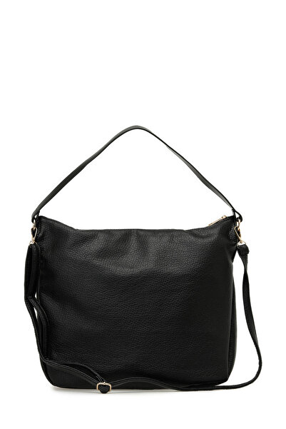 Polaris NTRL PRM OMZ 3PR Siyah Kadın Omuz Çantası