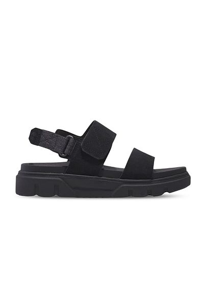 Timberland sandals black discount
